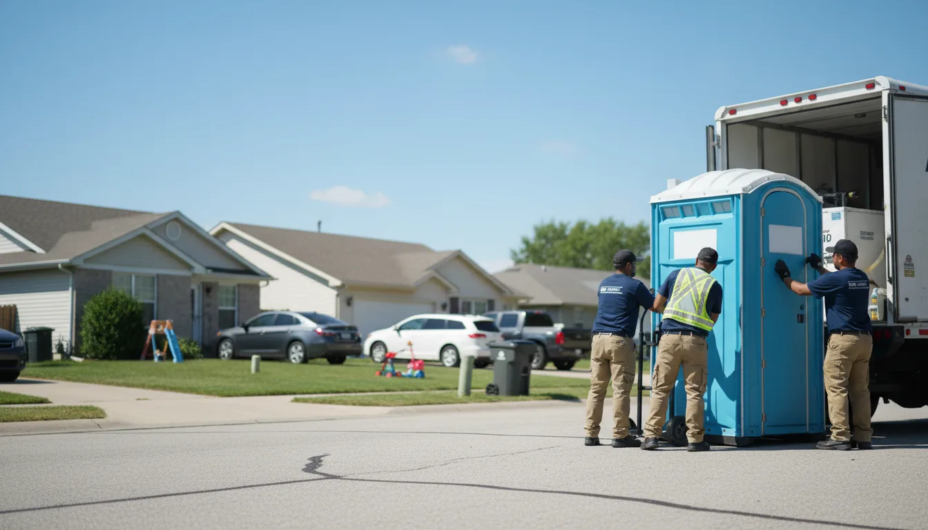 Standard Porta Potty Rentals in Houghton Lake Heights, MI near me